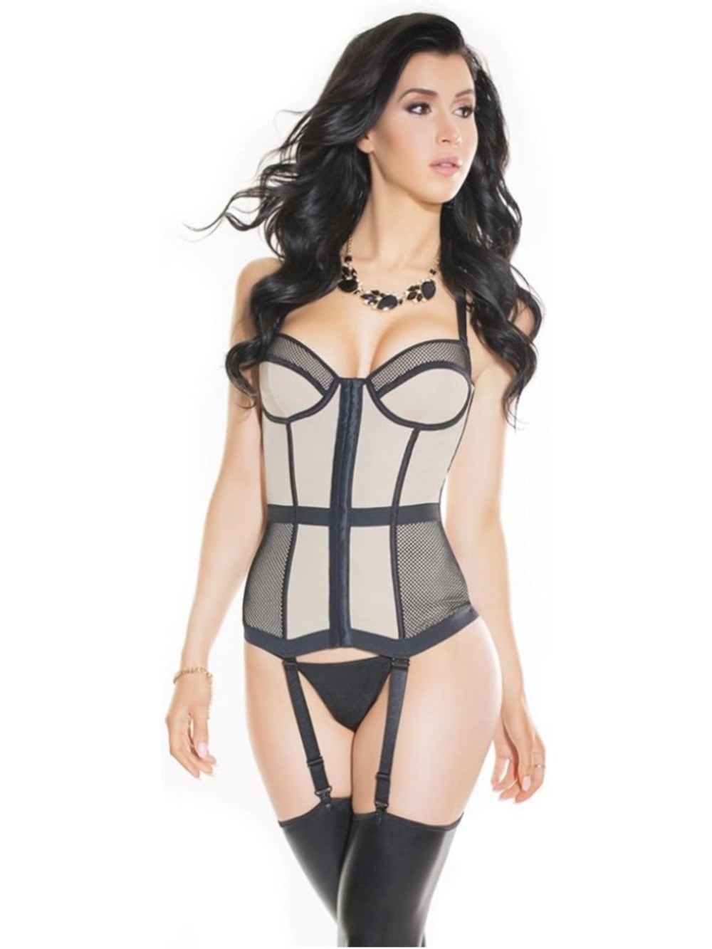 Coquette International Diva Bustier Corset (Style #7092) Women’s Size 1X/2X
